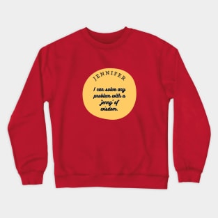 Jennifer Crewneck Sweatshirt